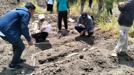 Kunjungan Tim BPK X Menindaklanjuti Dugaan Situs Kubur Batu Wono Budo